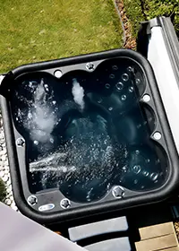jaccuzi vue en plongée