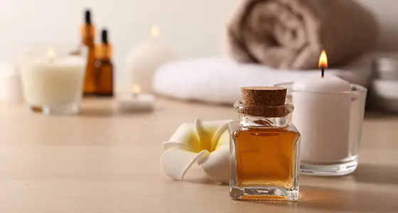 décorations avec bougies ambiance zen